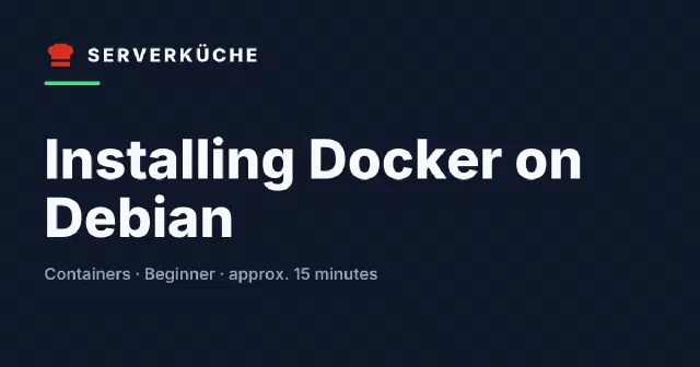 Installing Docker on Debian
